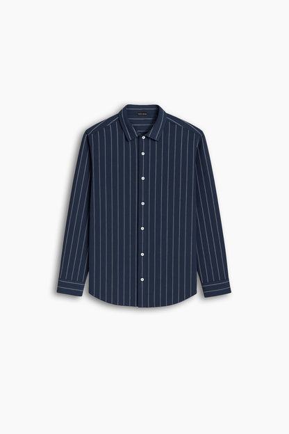 Navy Blue Striped Set