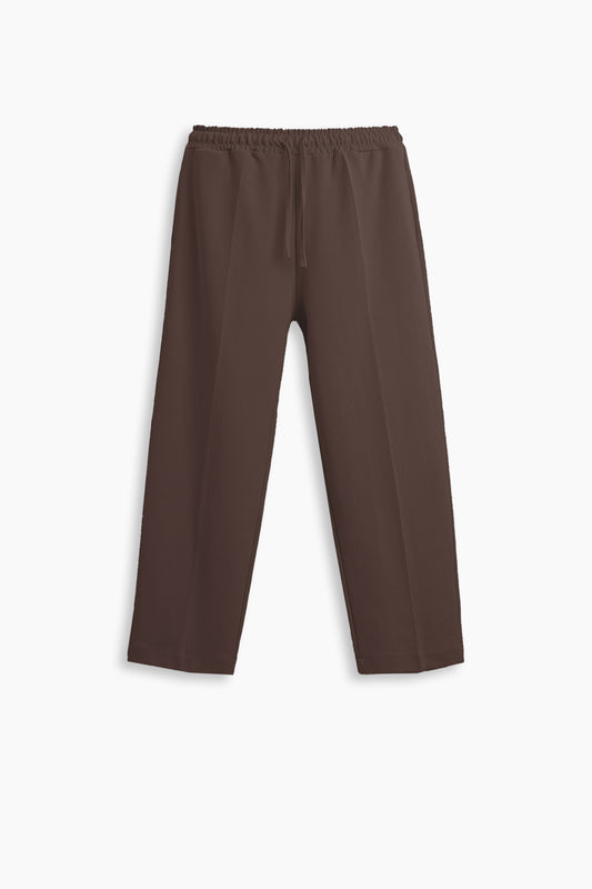 Brown Loose Fit Trousers