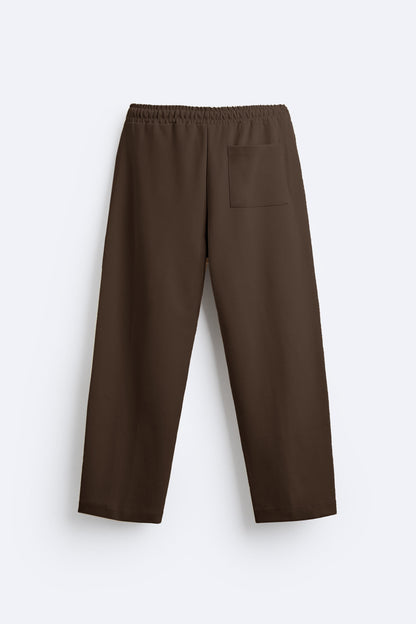 Bol Kesim WoodBrown Pantolon