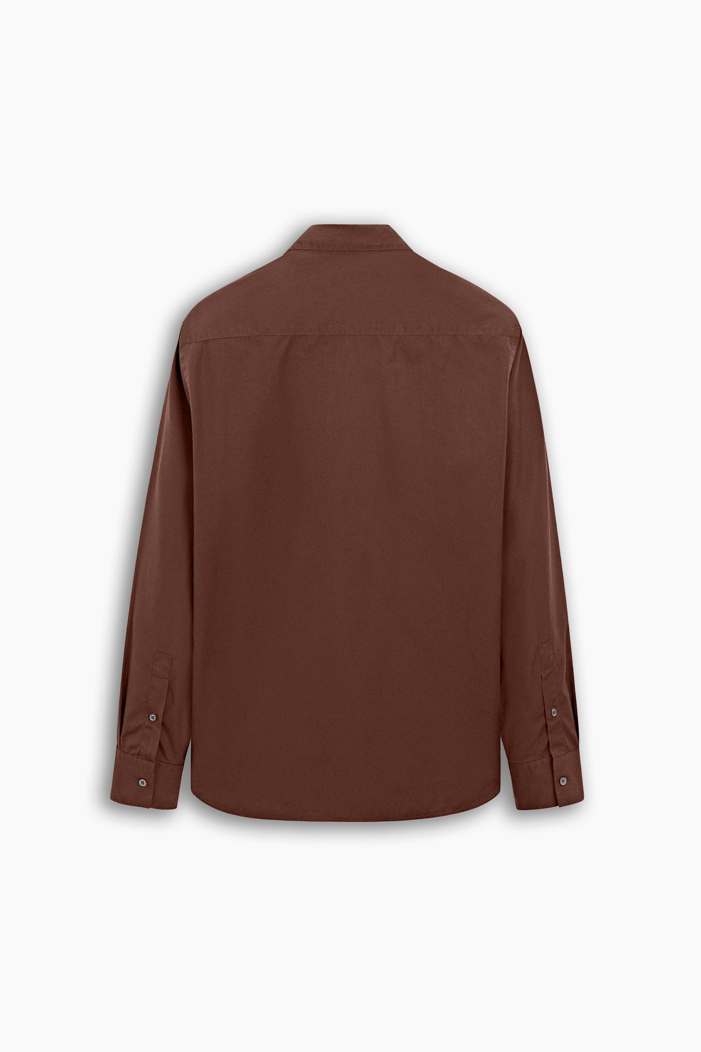 Brown Welt Pocket Regular Fit Shirt