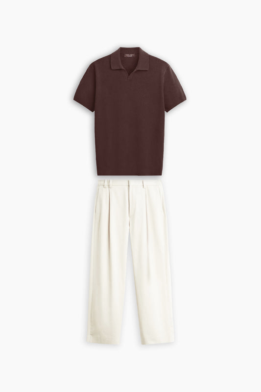 Brown & Beige S&T