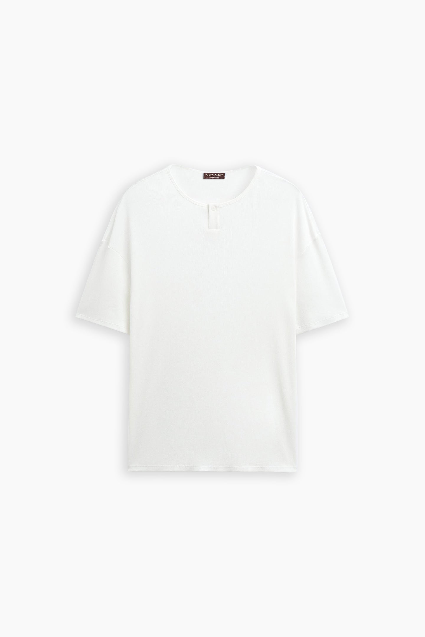 Buttoned Neck T-Shirt