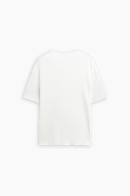 Buttoned Neck T-Shirt