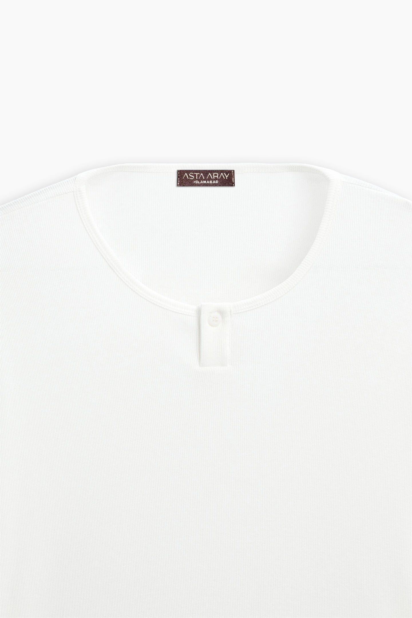 Buttoned Neck T-Shirt