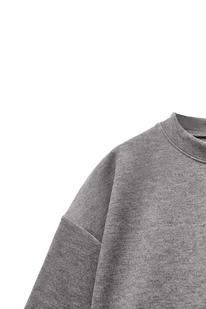 Dark Grey Loose Fit Shirt