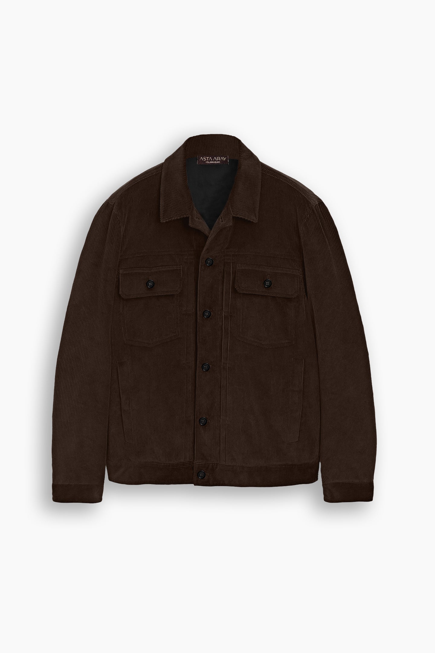 Dark Brown Corduroy Jacket