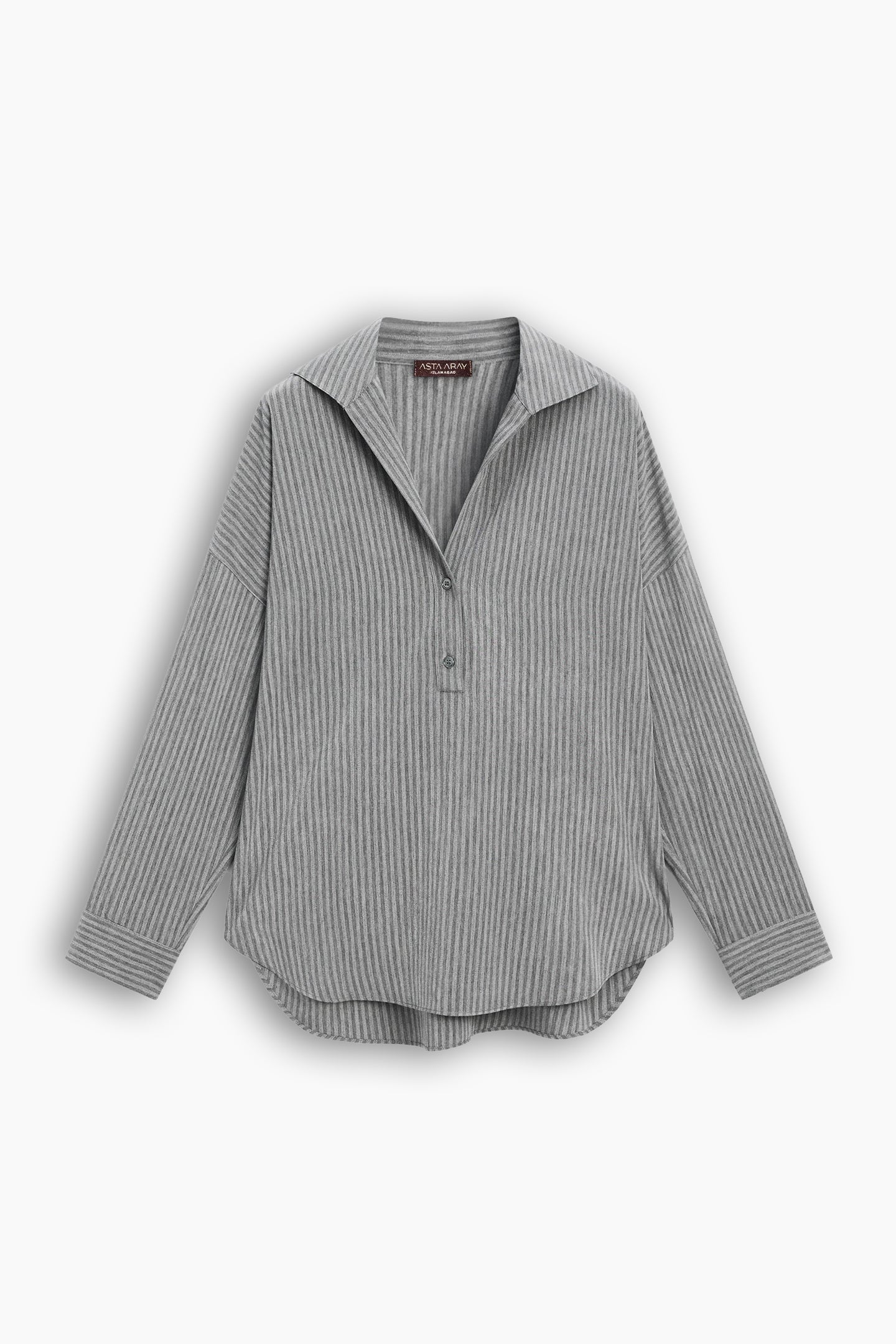 Loose Fit Striped Shirt