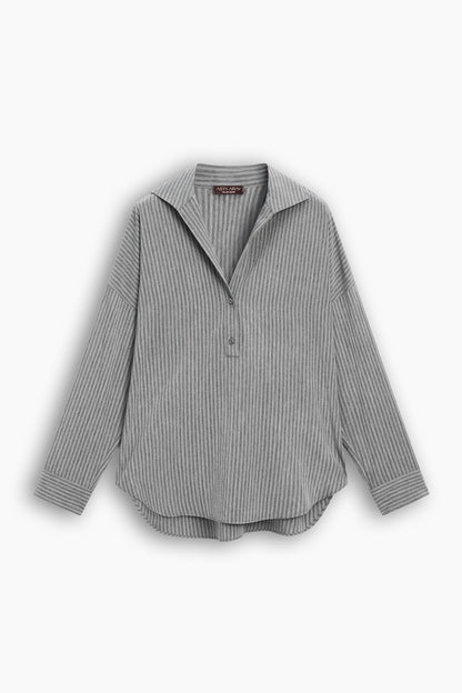 Loose Fit Striped Shirt