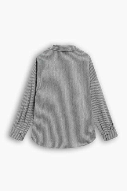 Loose Fit Striped Shirt