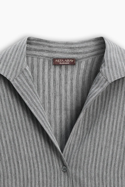 Loose Fit Striped Shirt