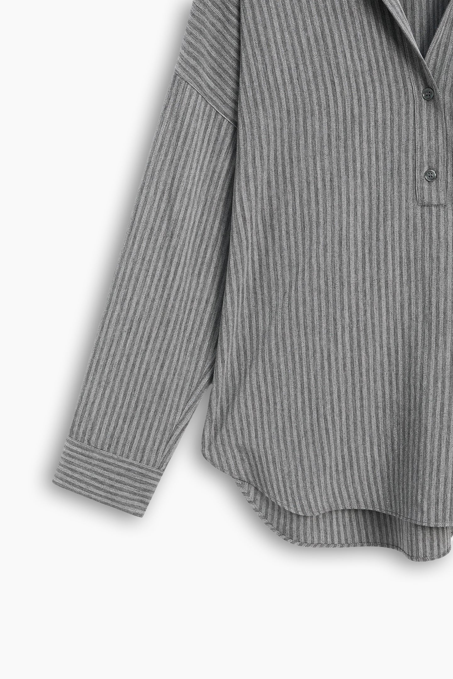 Loose Fit Striped Shirt