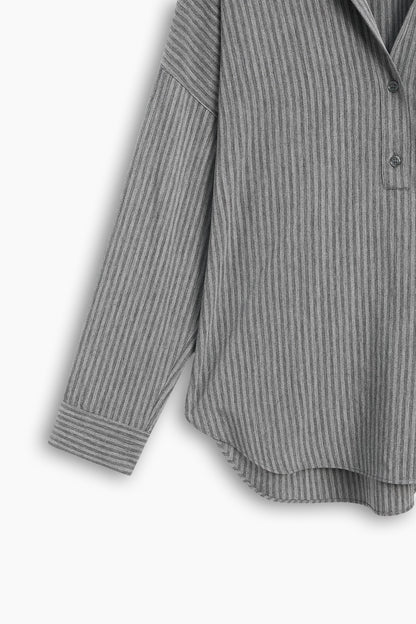 Loose Fit Striped Shirt