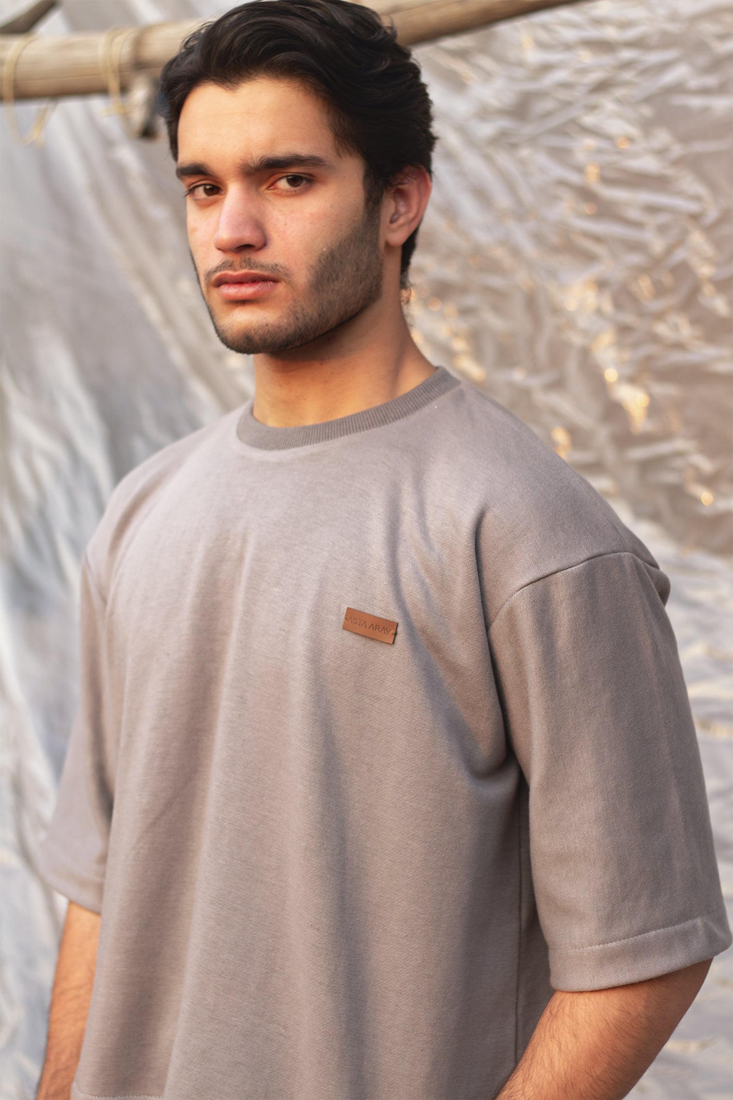 Dark Grey Loose Fit Shirt