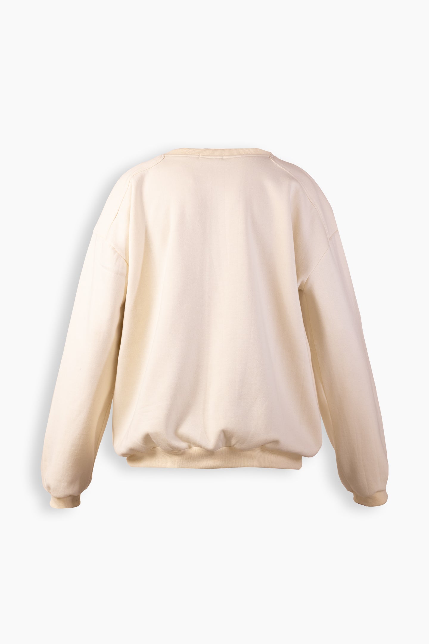 Detailed Beige Sweatshirt