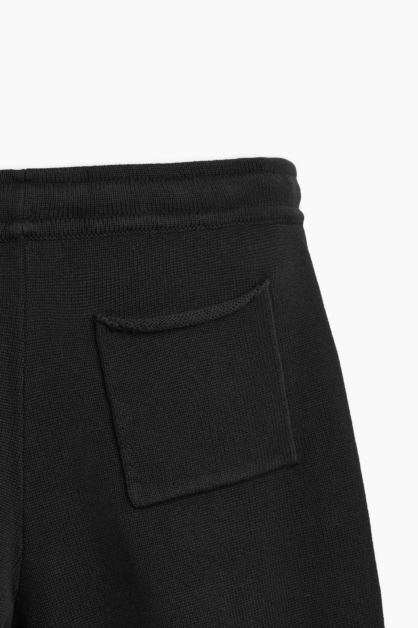 Örgü Jogger Bermuda Şort