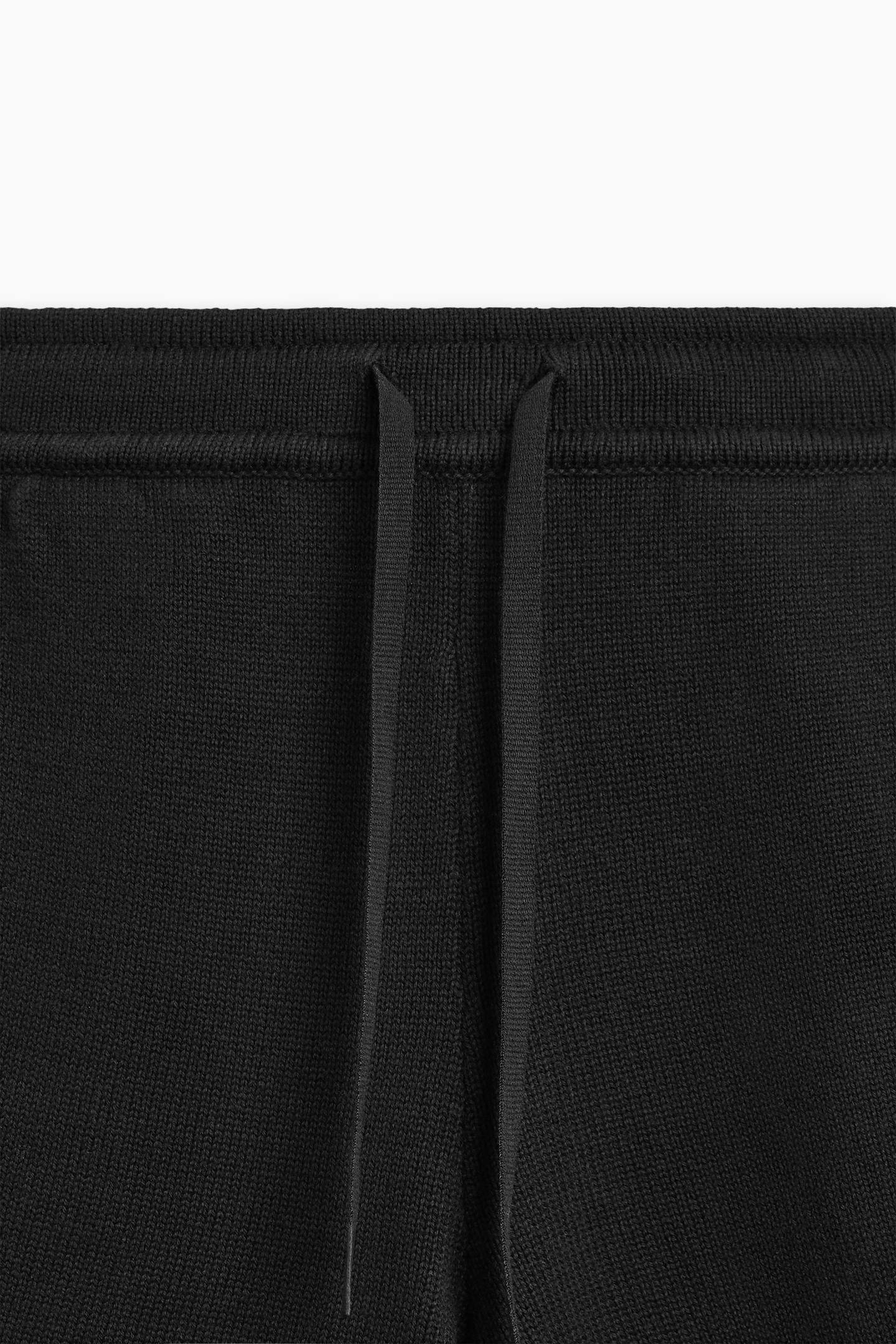 Örgü Jogger Bermuda Şort
