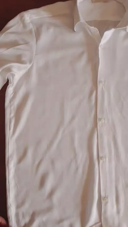 White linen Shirt