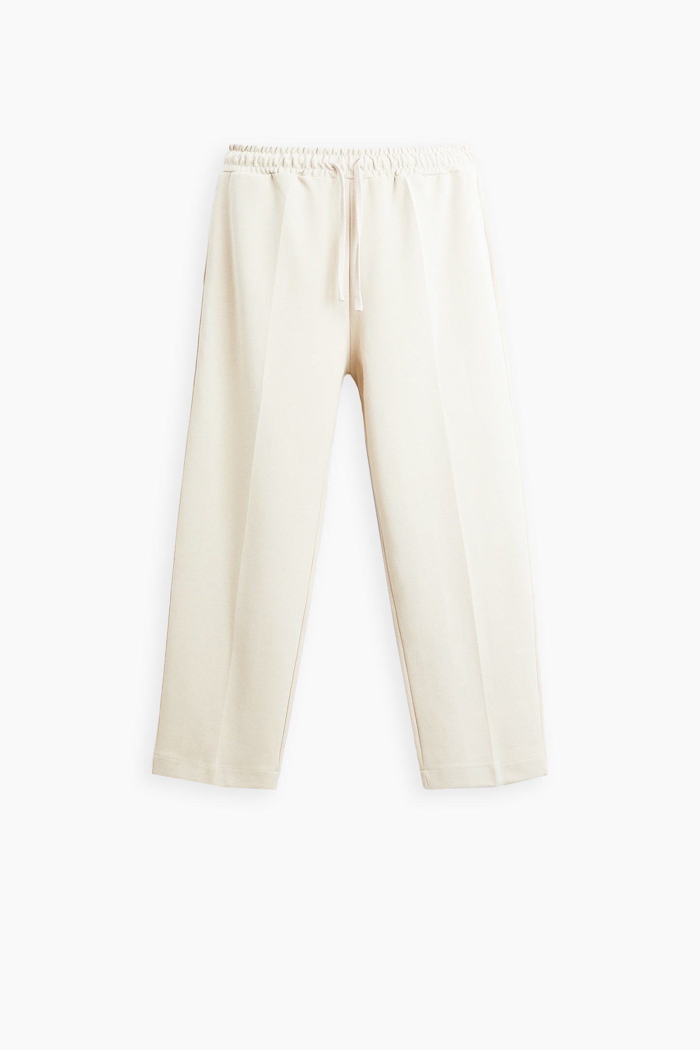 Relaxed Elastic Waist Trousers