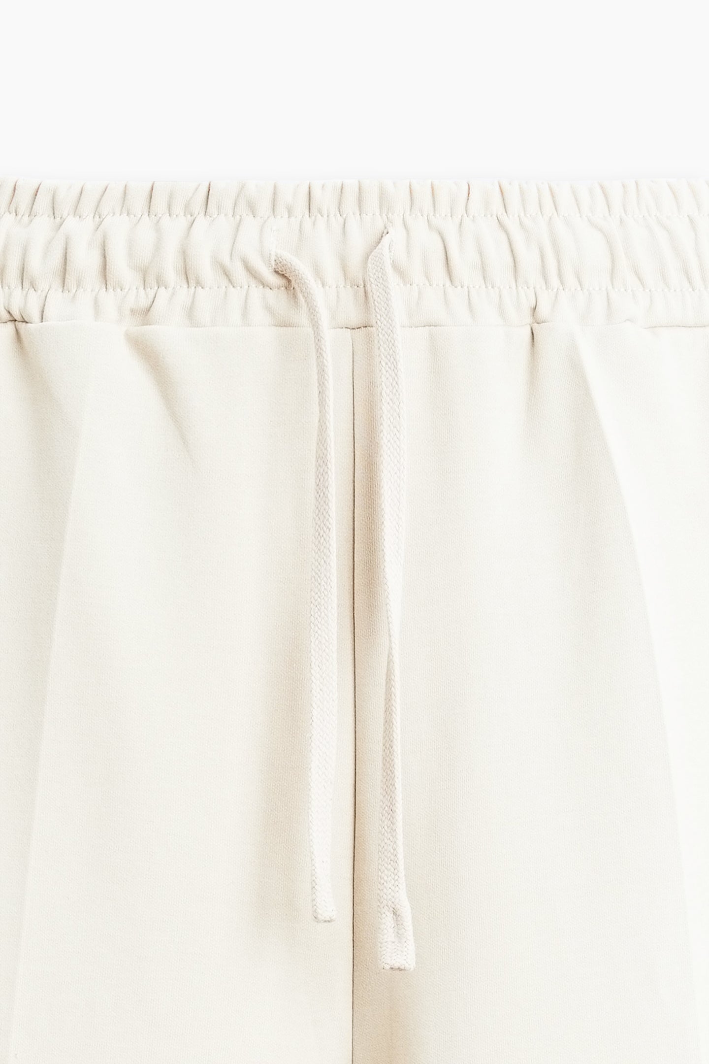 Relaxed Elastic Waist Trousers