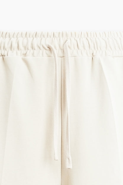 Relaxed Elastic Waist Trousers