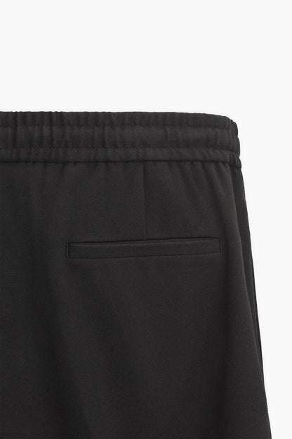 Tencel Elastic Waist Trousers