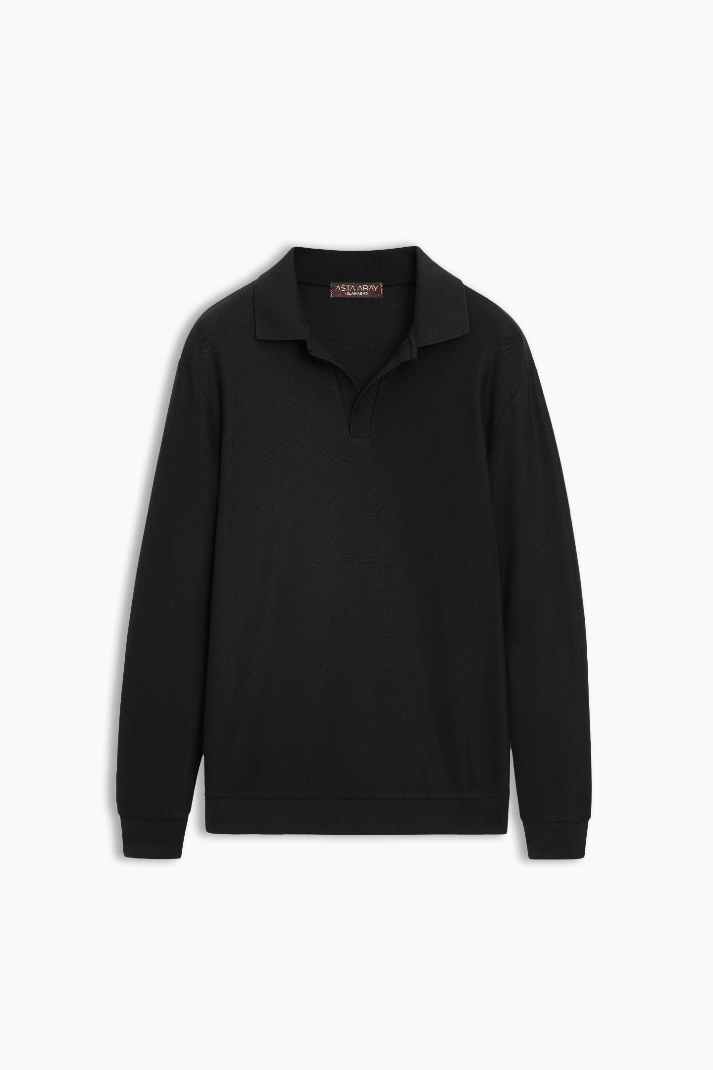 Textured Black Shirt