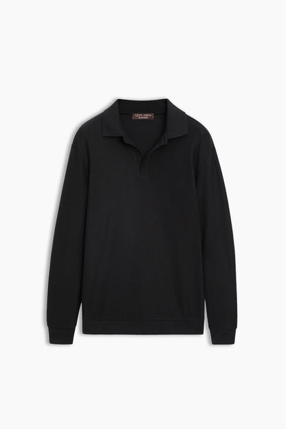 Textured Black Shirt