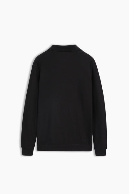 Textured Black Shirt