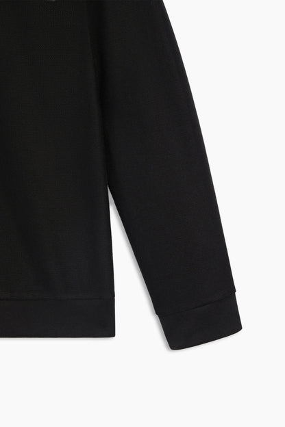 Textured Black Shirt