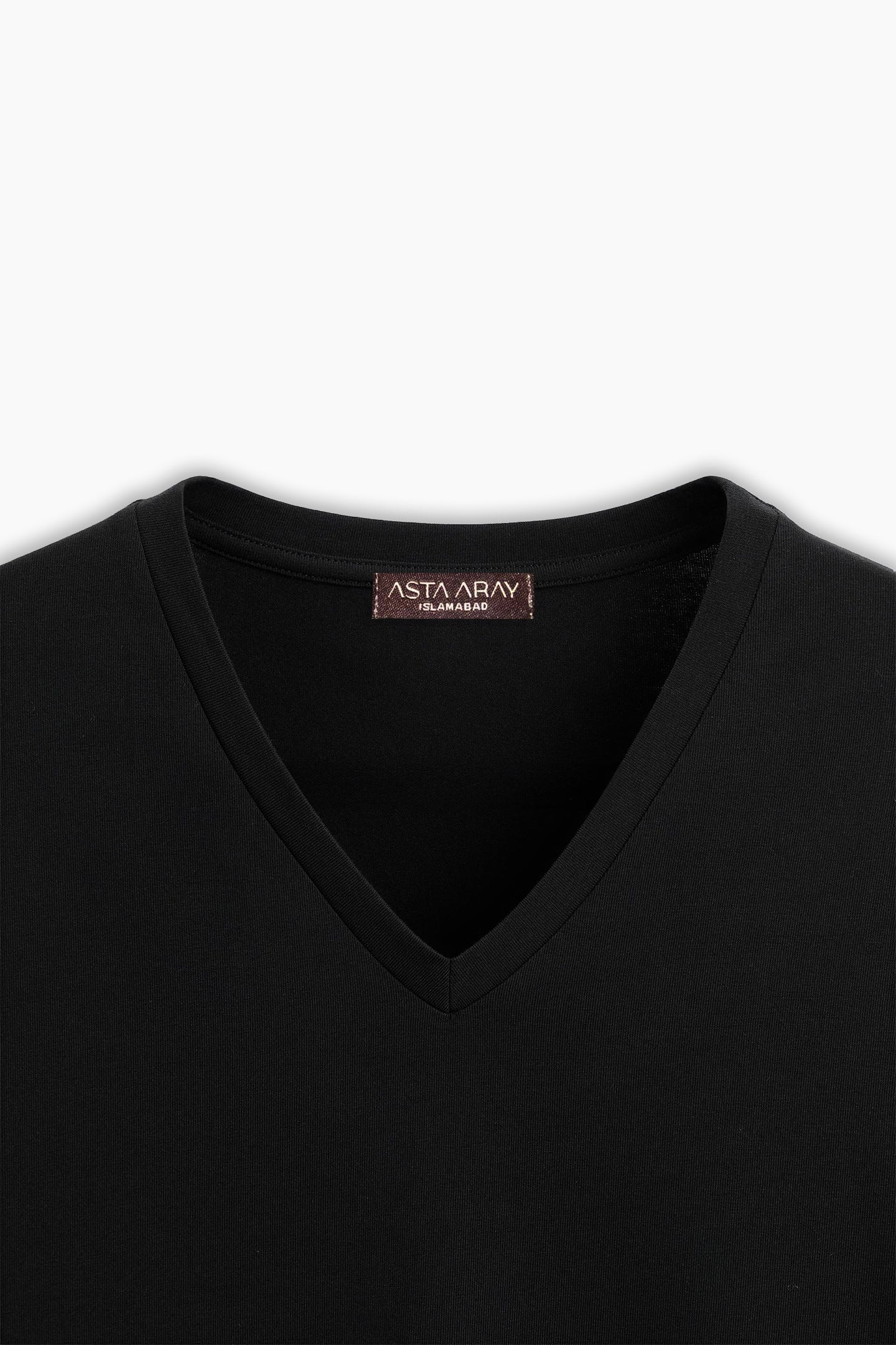 Classic Black V-Neck