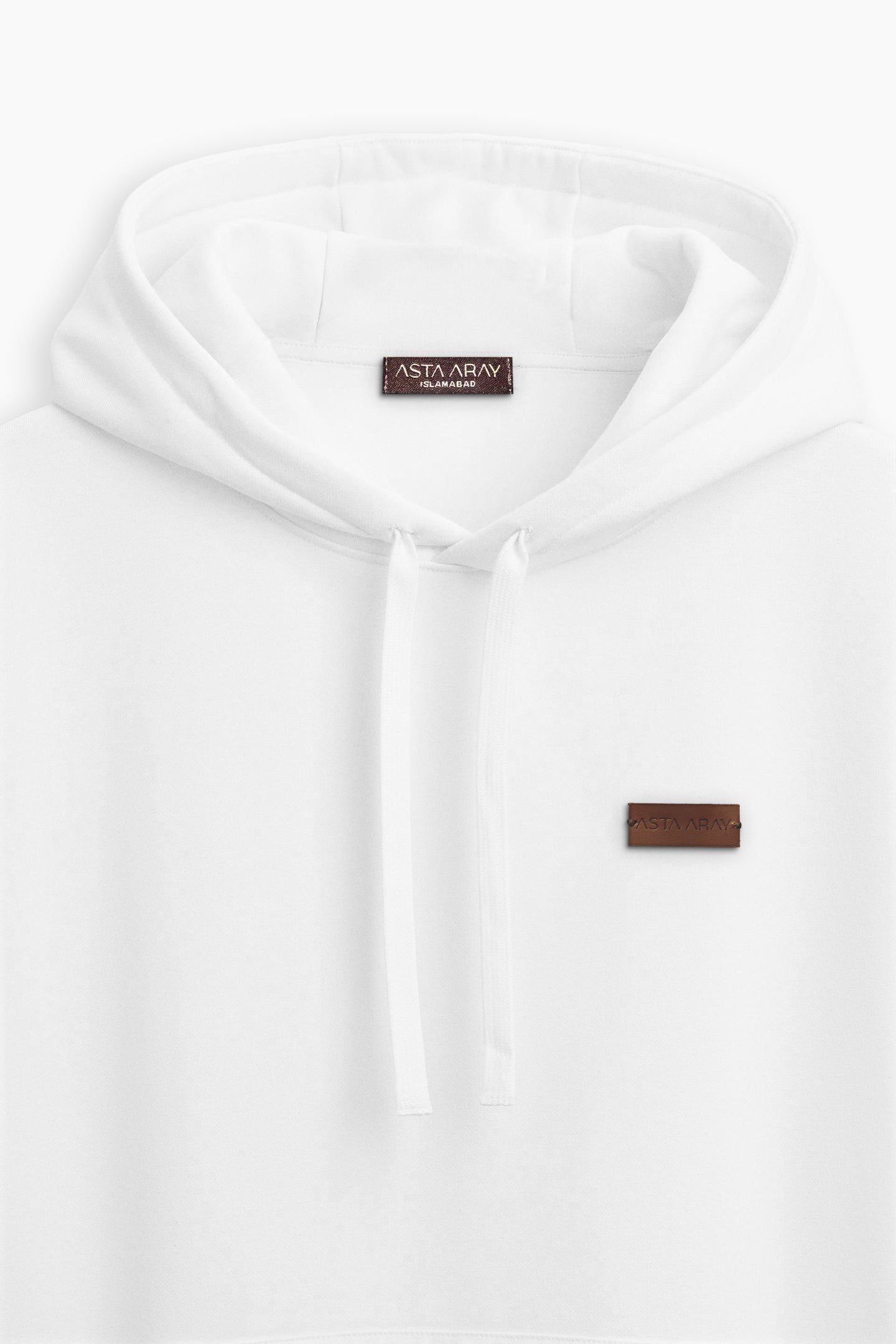 White Hooded Sweatshirt