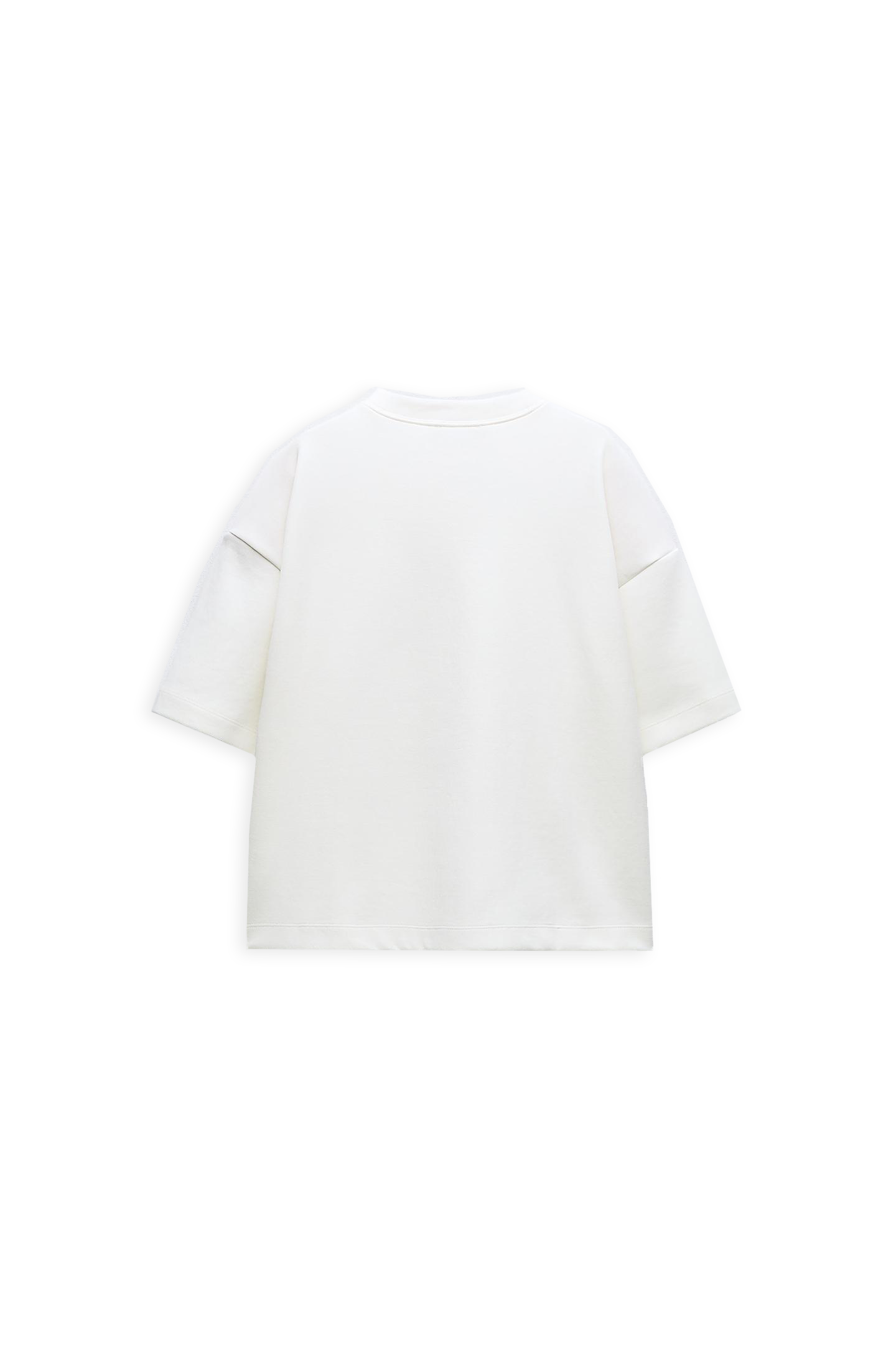 White Short Loose Fit Shirt