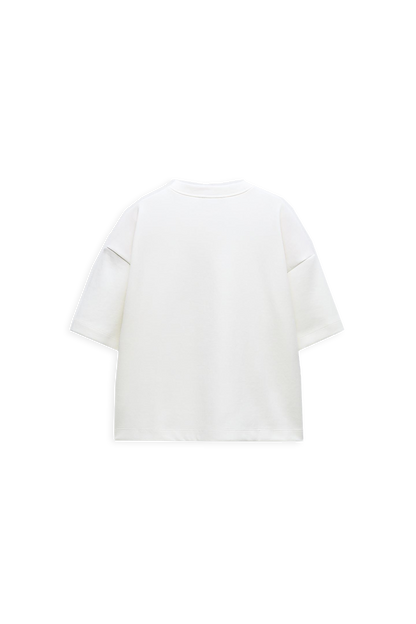 White Short Loose Fit Shirt