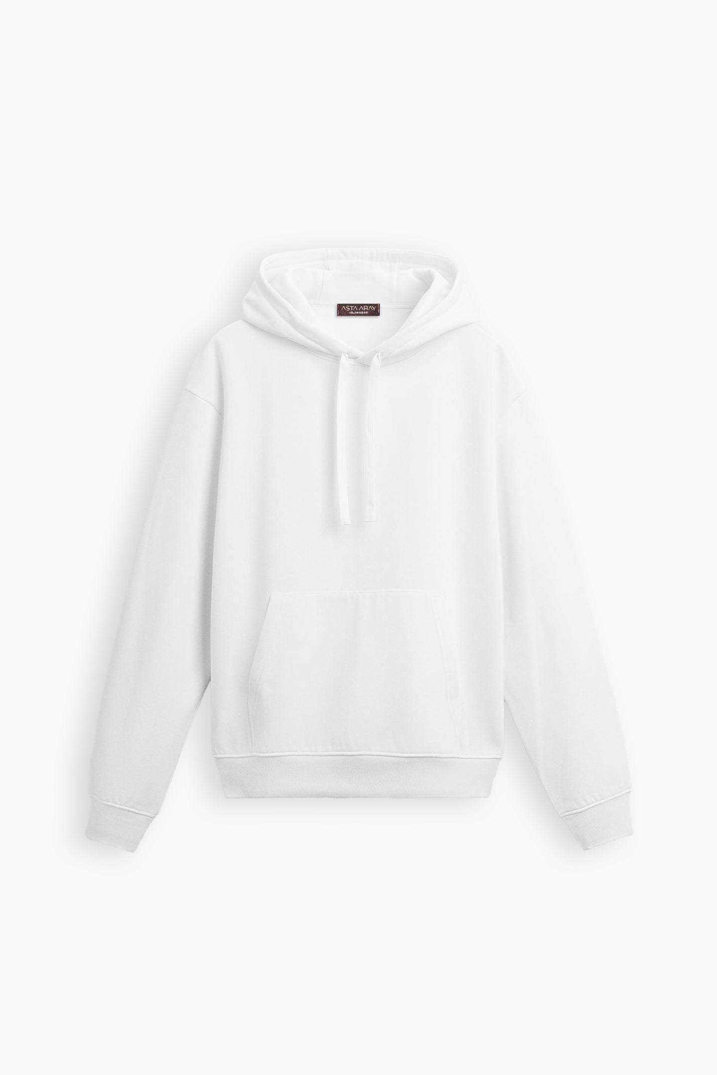 White Hooded Sweatshirt
