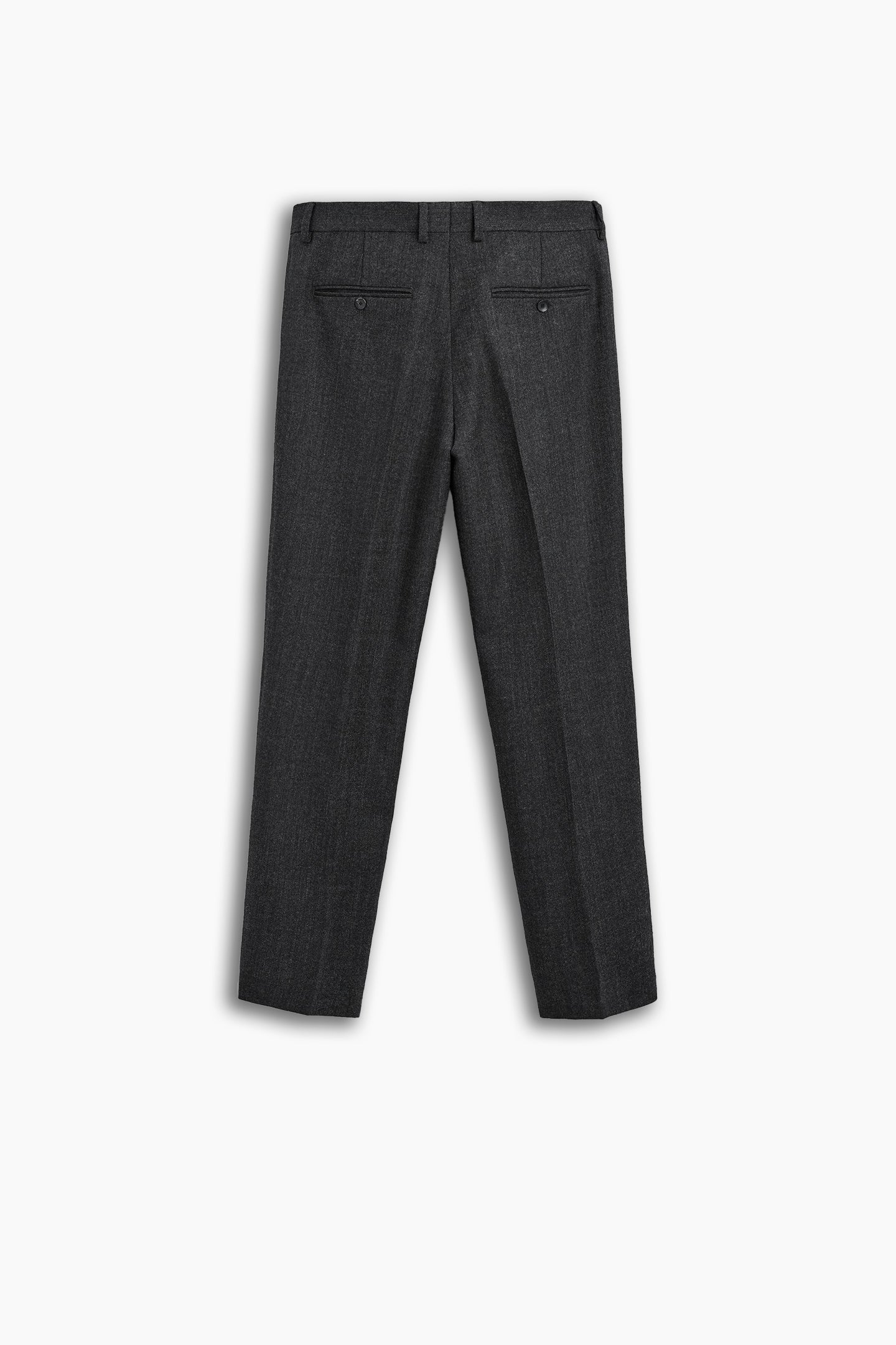 Wool Twill Suit Fit Trousers