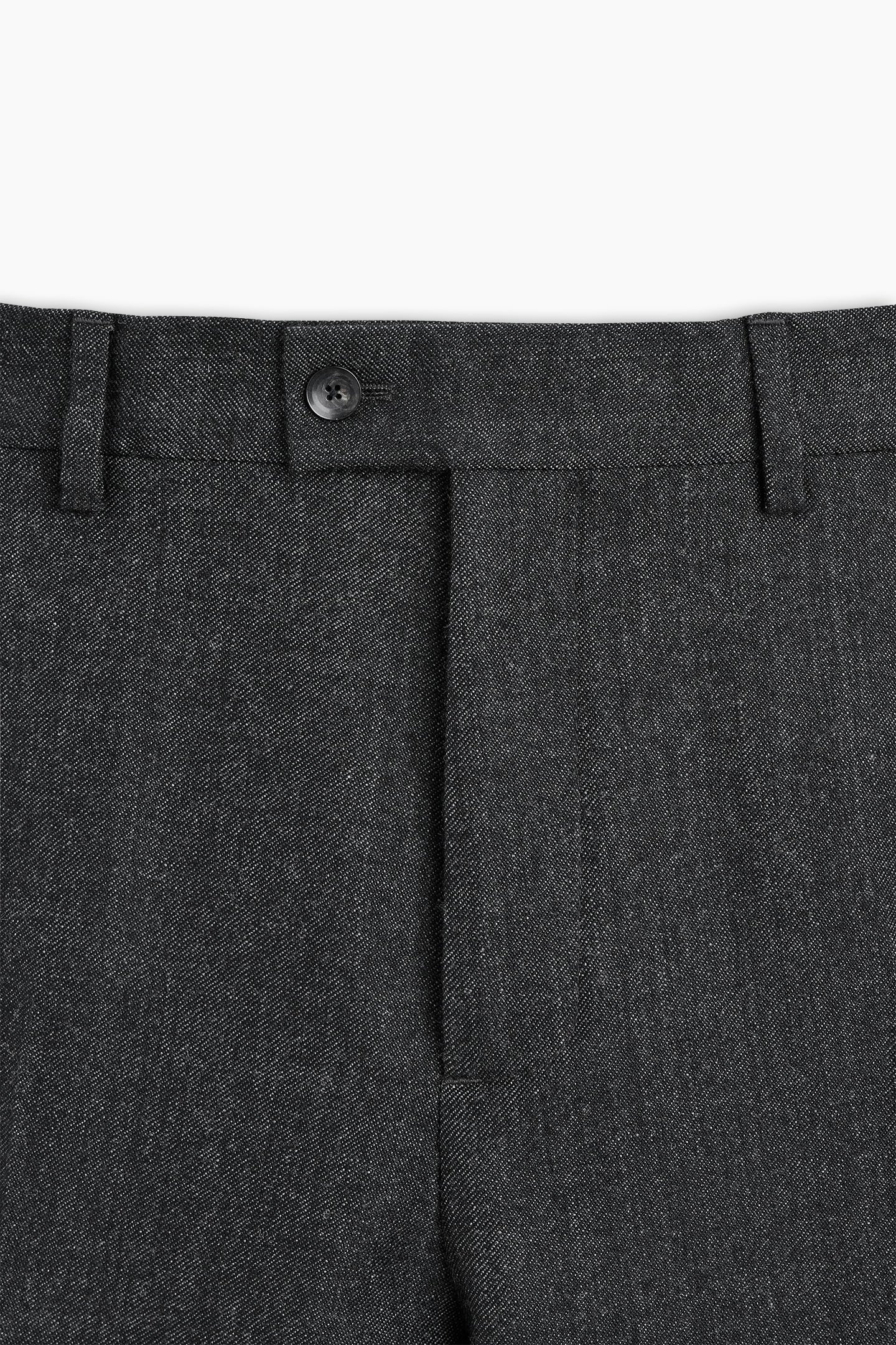 Wool Twill Suit Fit Trousers